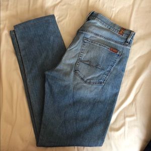7 For All Mankind slimmy slim fit jeans size 31
